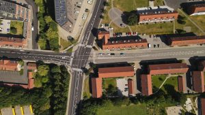 intersections could be dangerous for people driving their cars