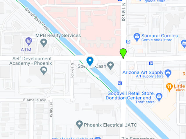 canal near indian school road