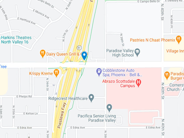 google map image of state route 51