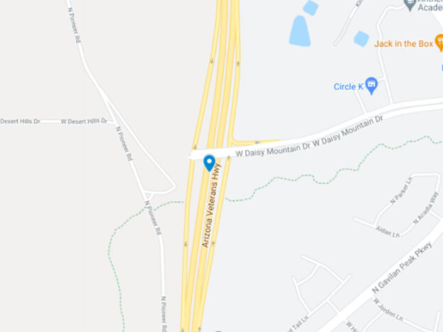 map i 17 near daisy mountain drive