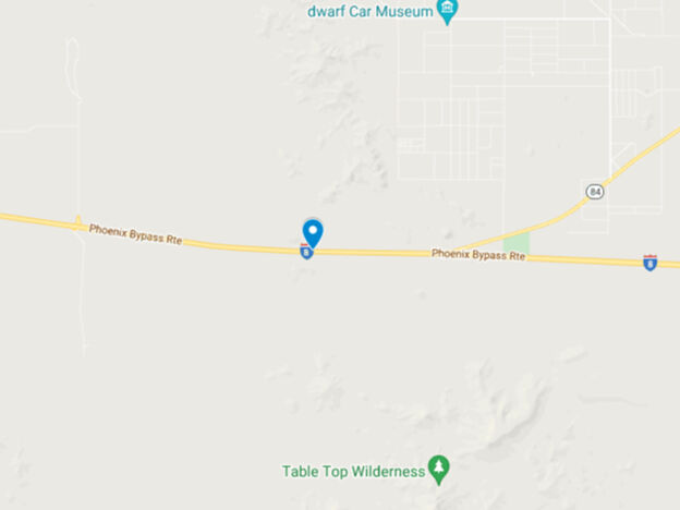 map interstate 8 at gila bend arizona