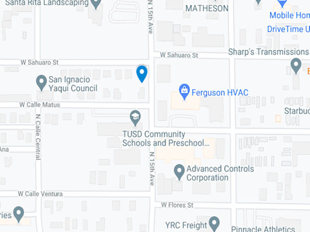 map of 700 block of west calle matus in phoenix