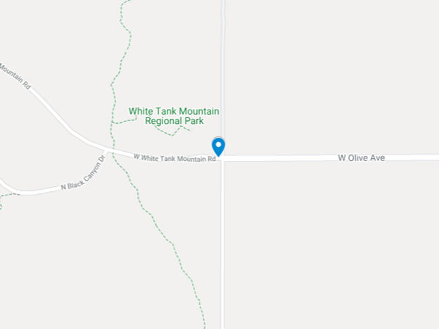map white tank mountain road