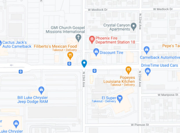 phoenix bus stop crash map