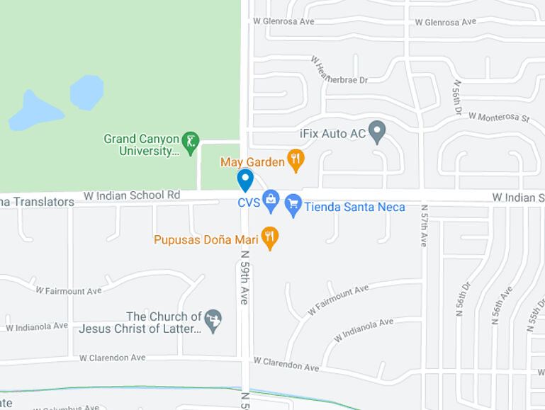 phoenix intersection crash map