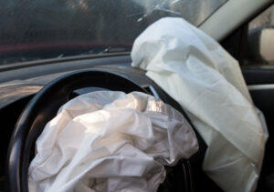 image of used airbag for airbag inflator recall blog