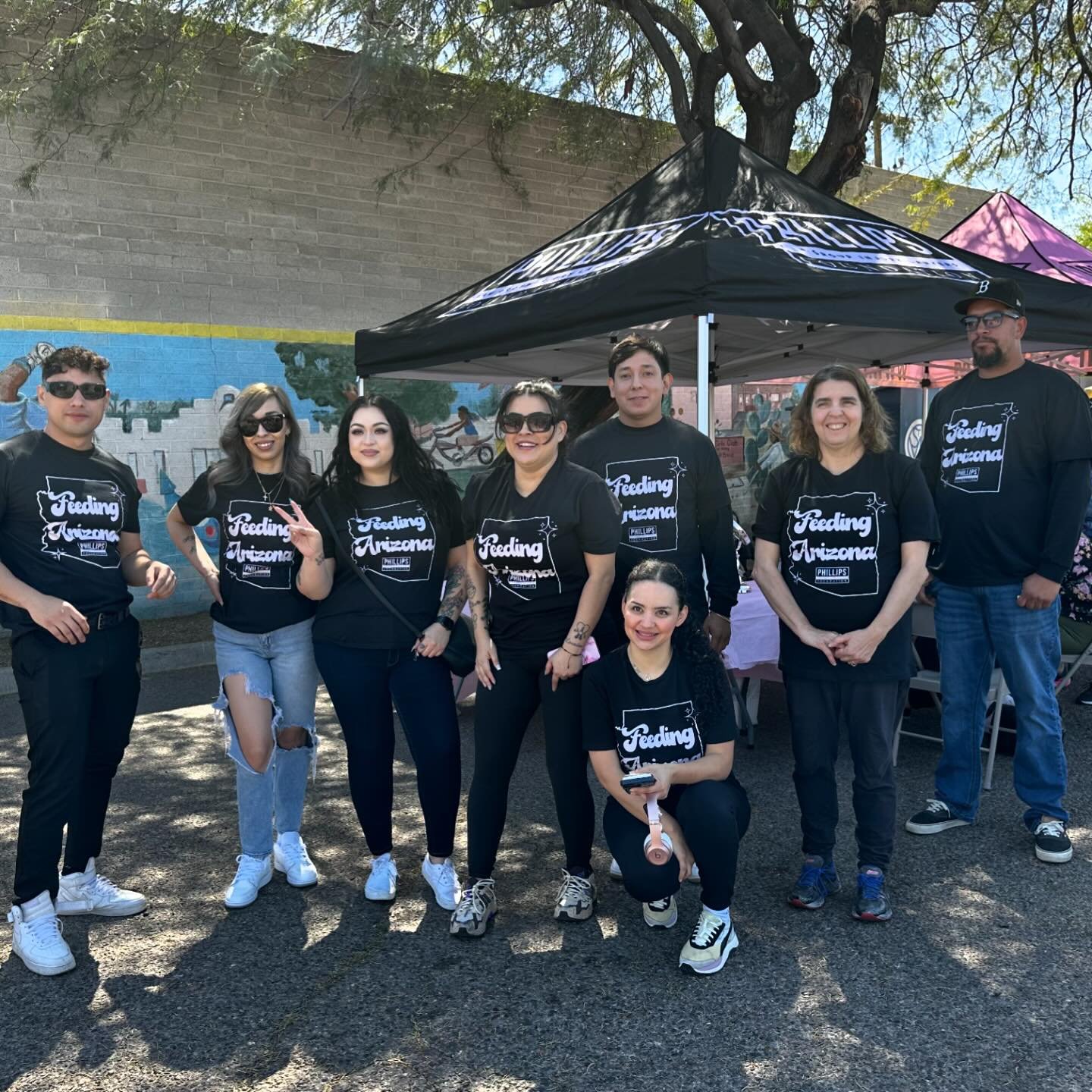 phillips law group volunteers help the homeless at cloud covered streets event