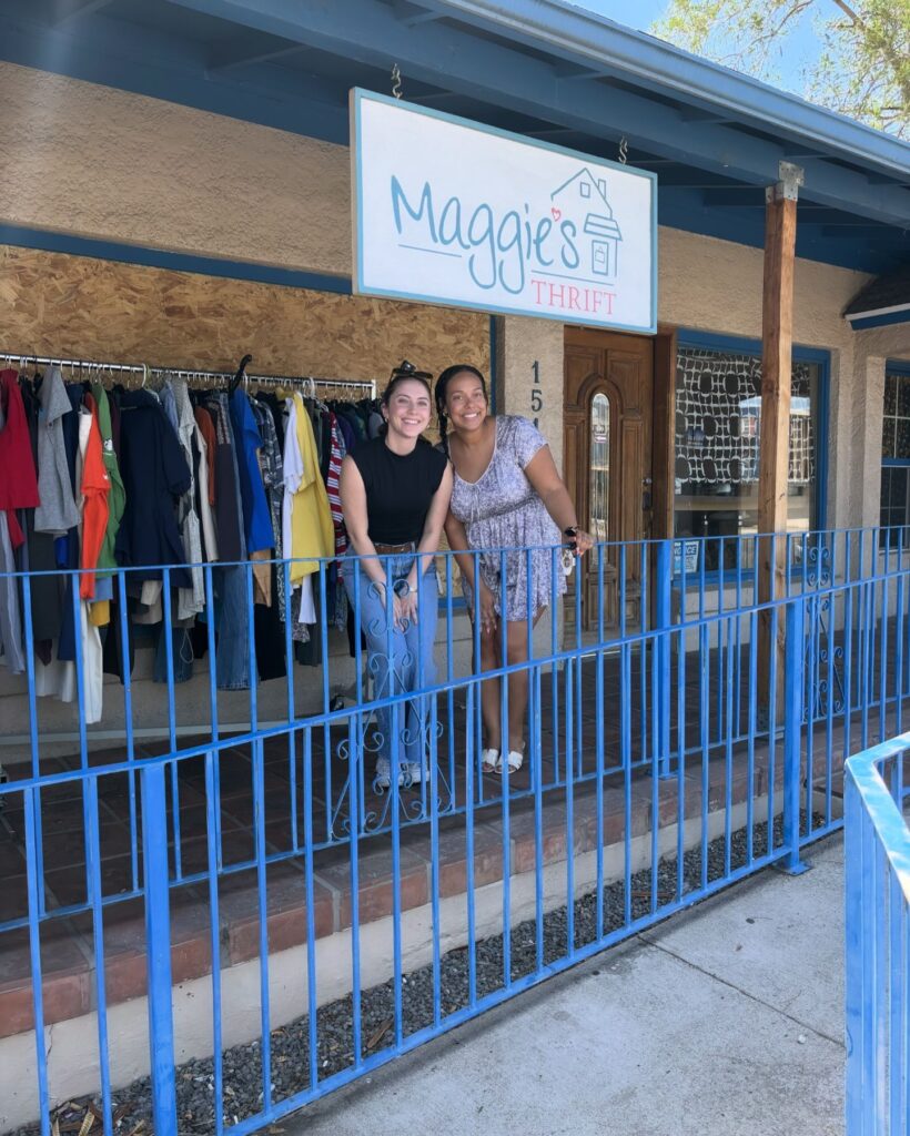 outside maggie's place