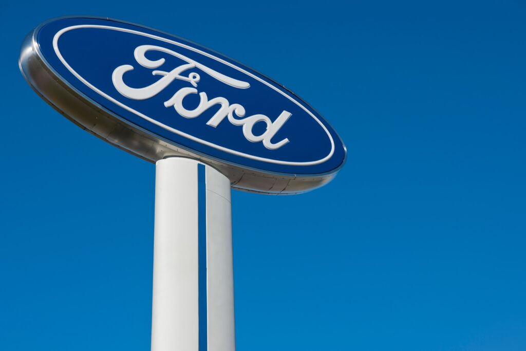 image of ford logo sign