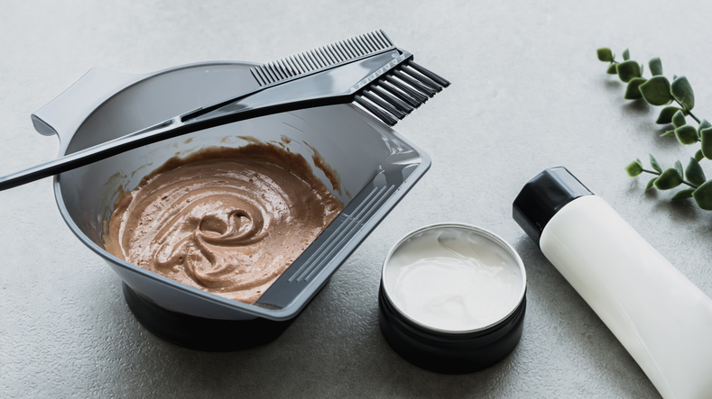 Hair dye, gray hair dye, hair color tools