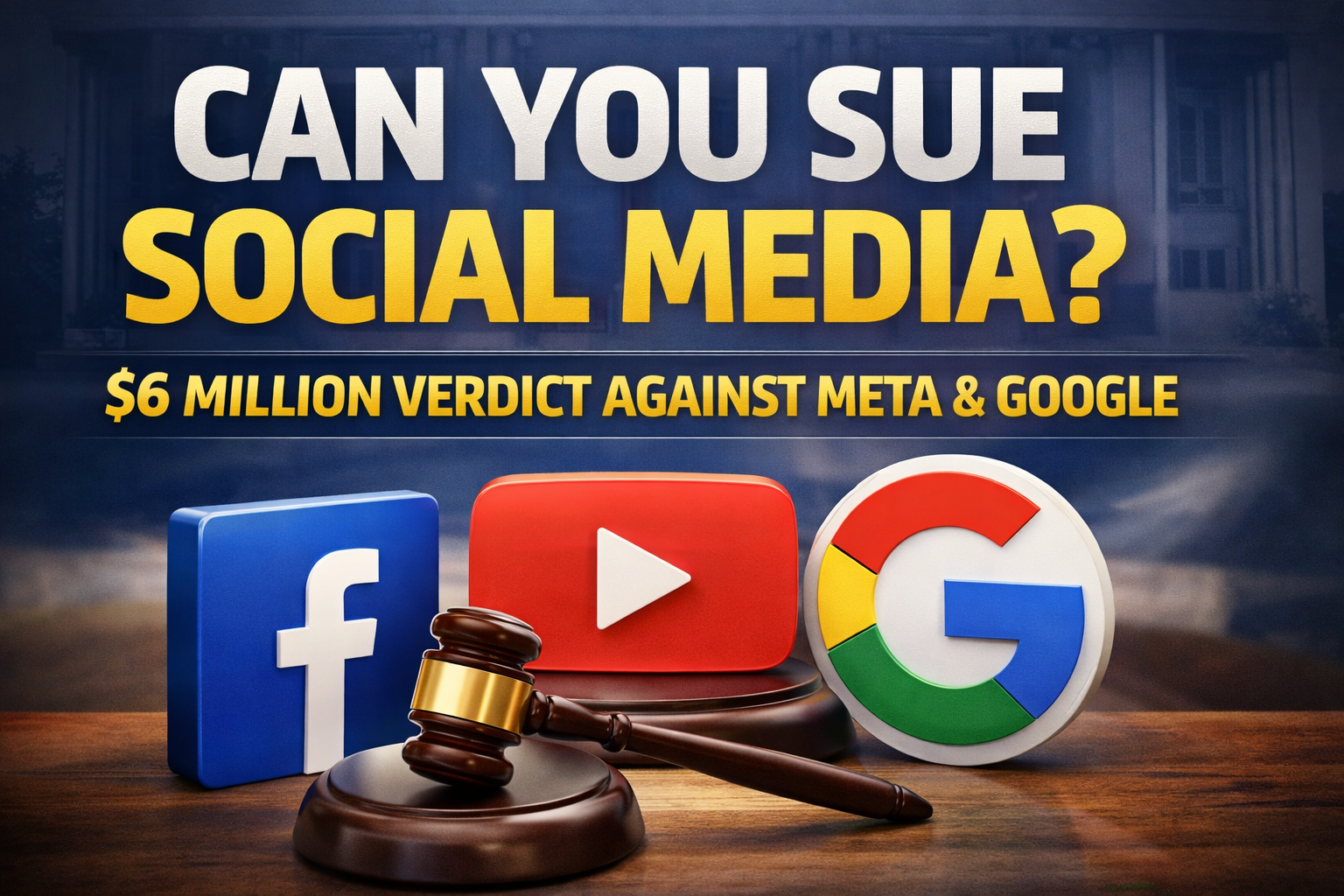 Can You Sue Social Media