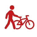 Tucson pedestrian and bicycle accident lawyer icon