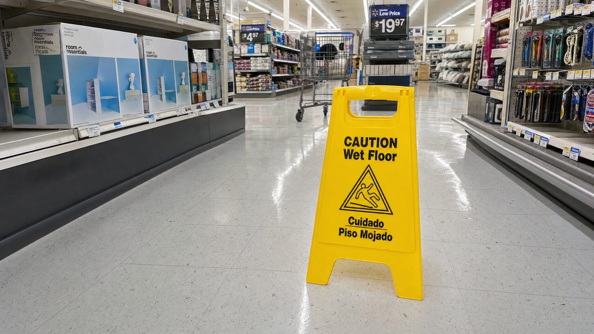 Slip and Fall at Avondale Walmart or Costco: Who Is Liable?