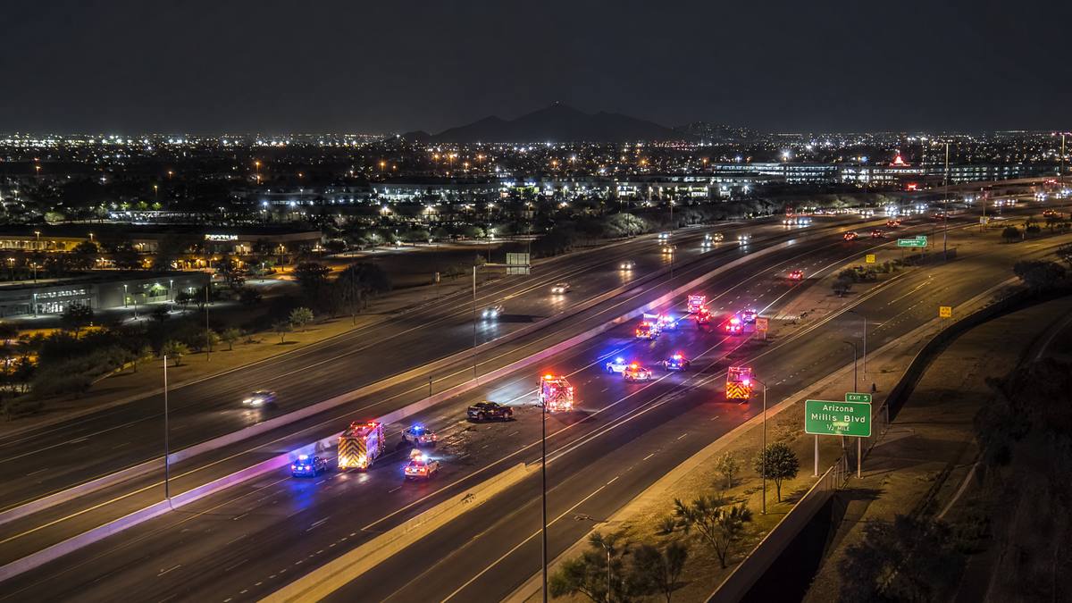 Wrong-way crash on Loop 202 in Tempe Arizona