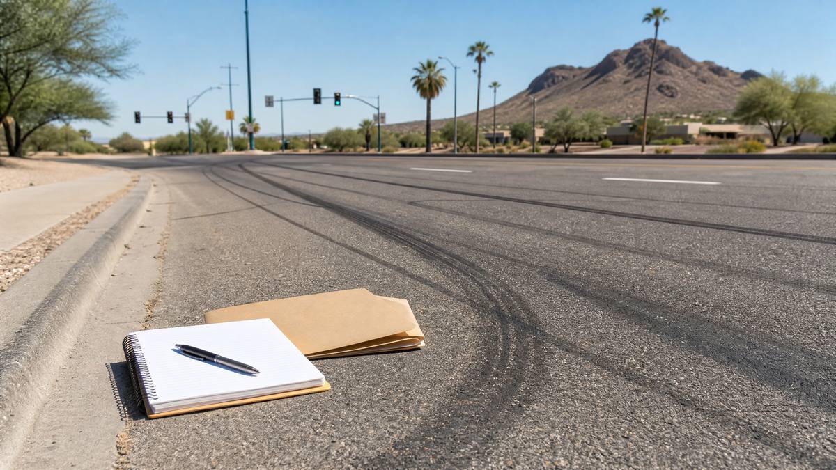 How Can a Tempe Crash Report Help Prove Fault After a Multi-Modal Collision?