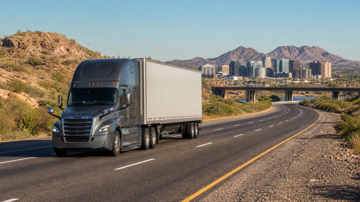Who May Be Liable After a Delivery Truck Crash on Tempe’s Southern or Broadway Freight Corridors?