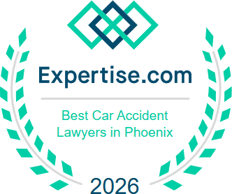 Best Car Accident Lawyers in Phoenix, AZ Expertise.com Award Badge - Phillips Law Group