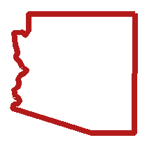 Arizona state outline