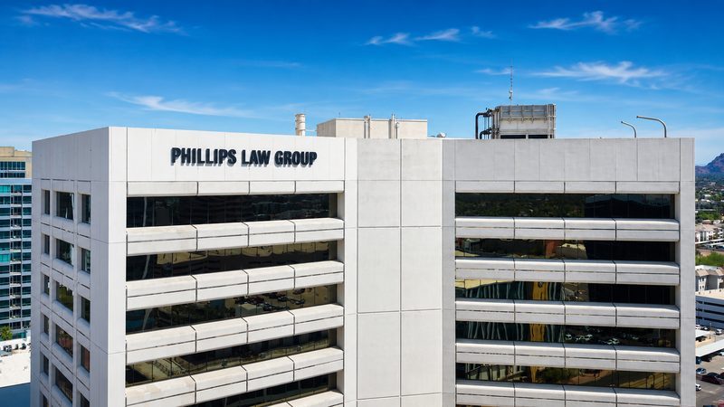 Phillips Law Group Phoenix office, home of the firm's Arizona litigation team
