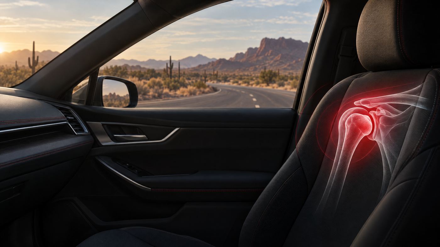 Shoulder Pain After a Car Accident in Arizona | Claim Review