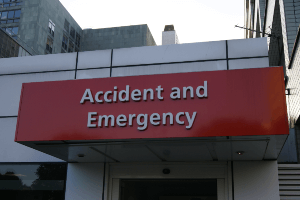 Accident and emergency building 