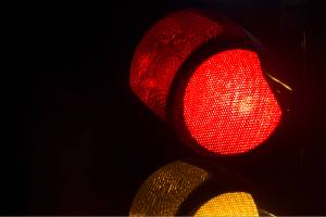 traffic light up close