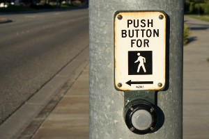 push button for walking 