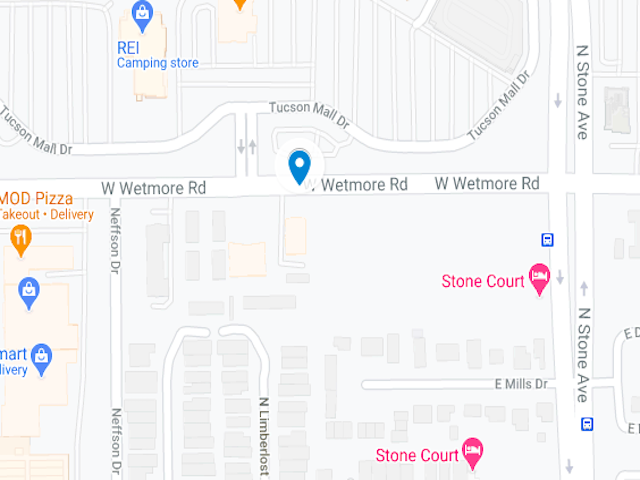 google map of west wetmore road